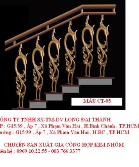 CẦU THANG NH&Ocirc;M Đ&Uacute;C  CT -05