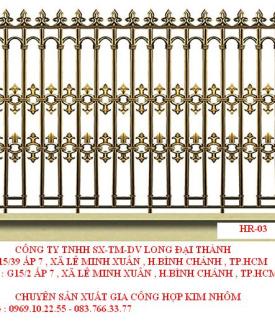 H&Agrave;NG R&Agrave;O HỢP KIM NH&Ocirc;M HR-03