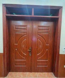 CỬA NH&Ocirc;M V&Acirc;N GỖ 2 C&Aacute;NH 05