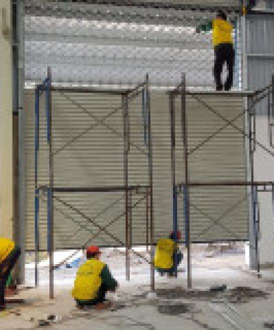 c&ocirc;ng trinh cửa k&eacute;o - cửa cuốn 2