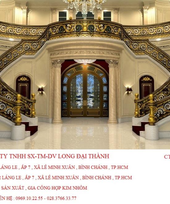 CẦU THANG NH&Ocirc;M Đ&Uacute;C CT 06