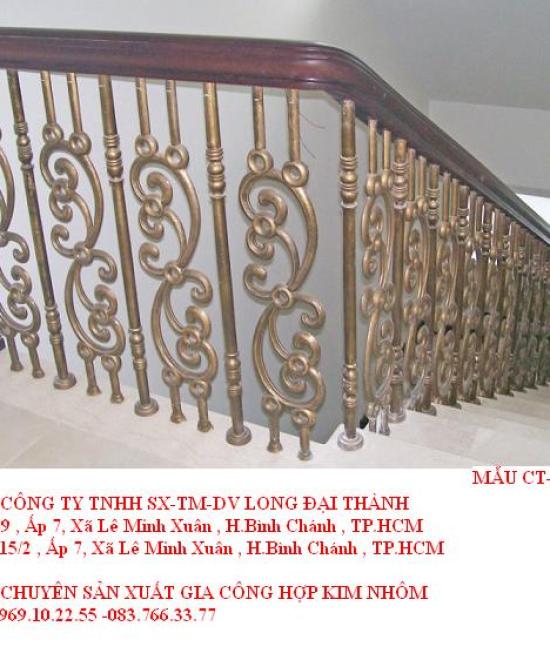 CẦU THANG NH&Ocirc;M Đ&Uacute;C  CT -04