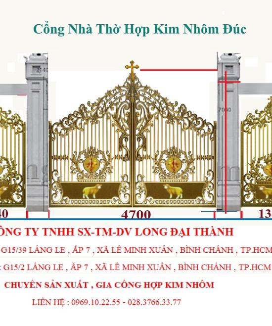CỬA CỔNG LĐT 01