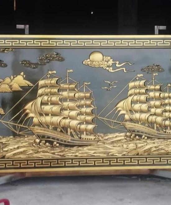 TRANH THUẬN BUỒM XU&Ocirc;I GI&Oacute; 09