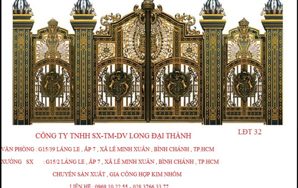 CỬA CỔNG LĐT 32
