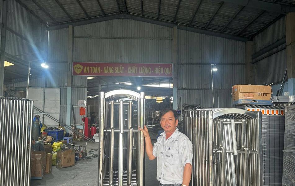 CỔNG XẾP TỰ ĐỘNG LDT7