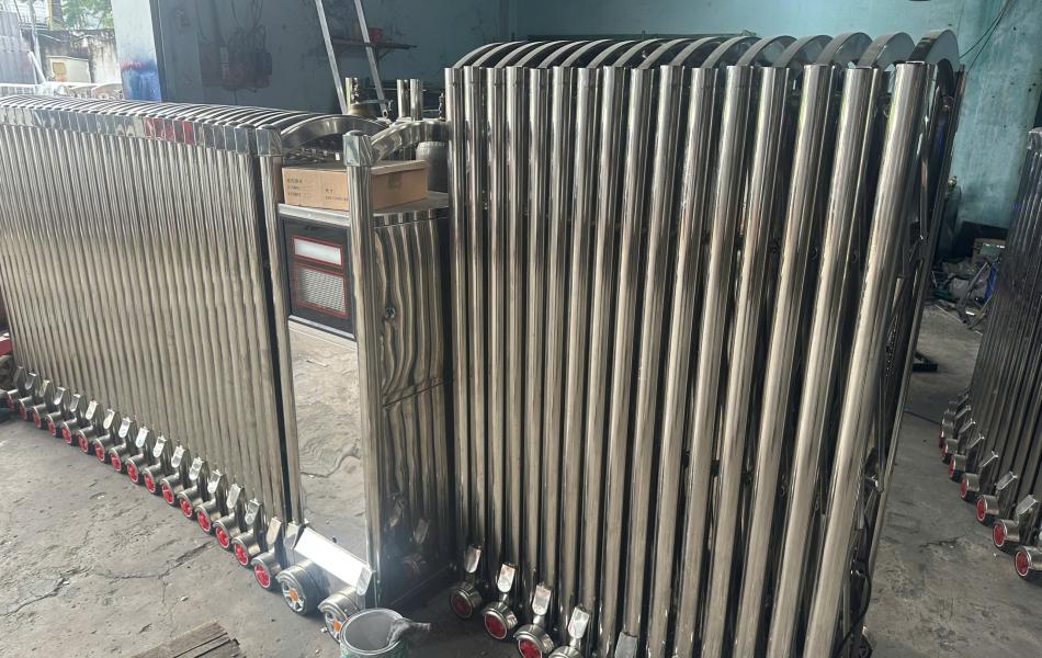 CỔNG XẾP TỰ ĐỘNG LDT7