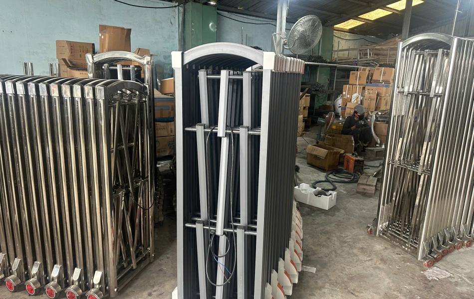 CỔNG XẾP TỰ ĐỘNG LDT7